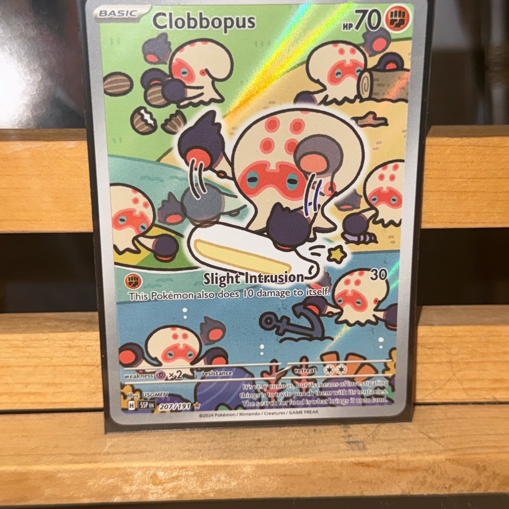 Pokemon Clobbopus Trading Card - nm